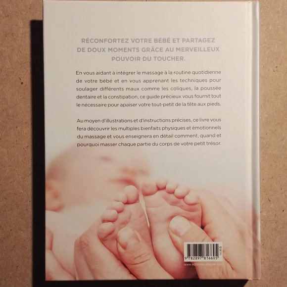PETIT LIVRE DE MASSAGES POUR BEBE NEW BOOK FRENCH - Picture 2 of 2